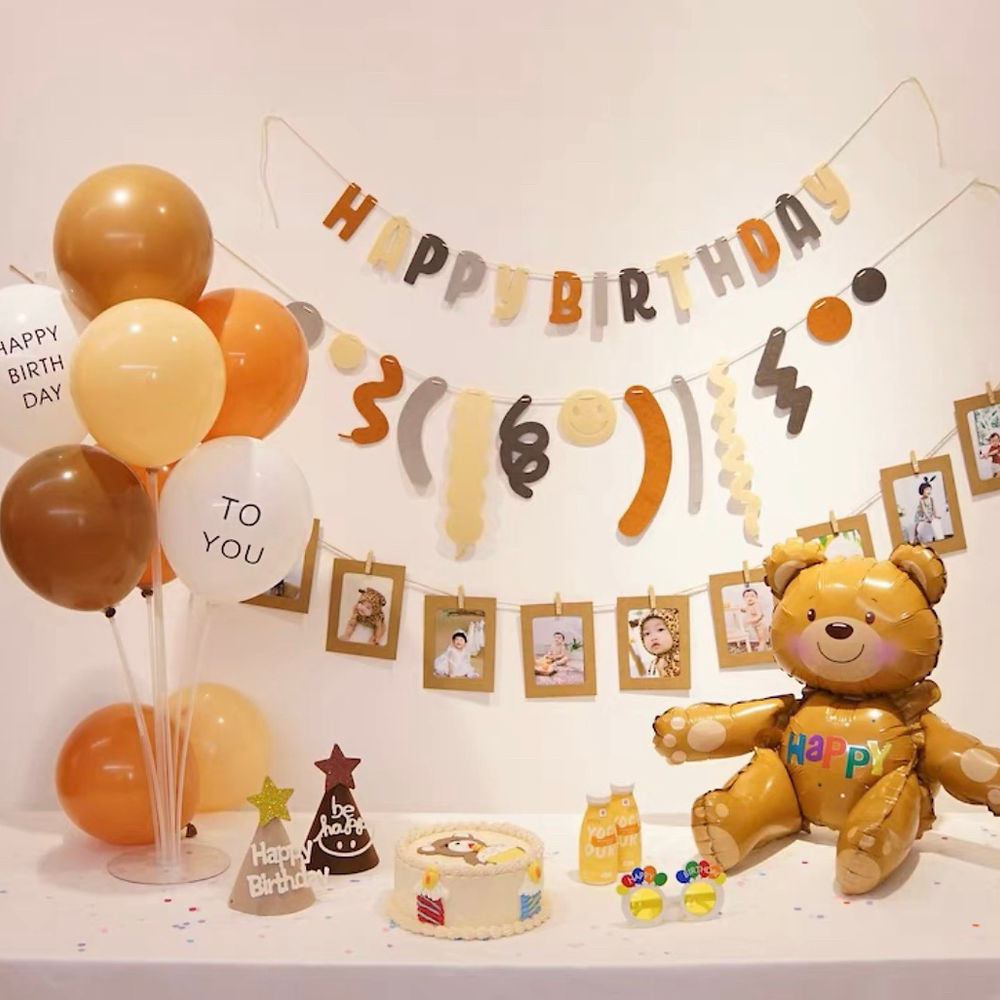 小熊生日DIY套裝