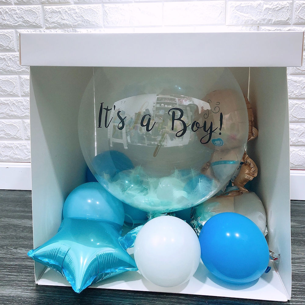 Gender Reveal Balloon Box BB仔性別氣球盒