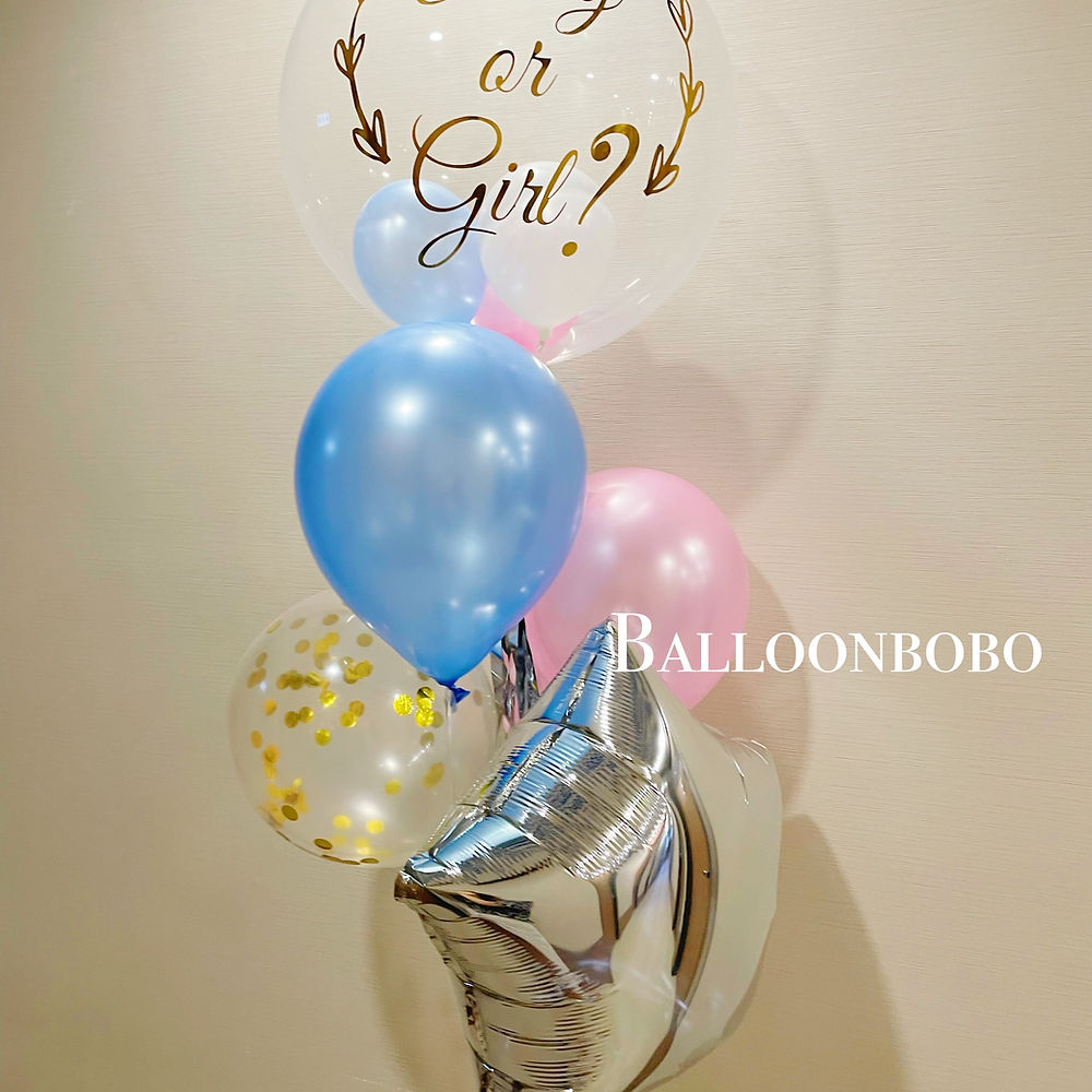 Gender reveal 水晶球組合