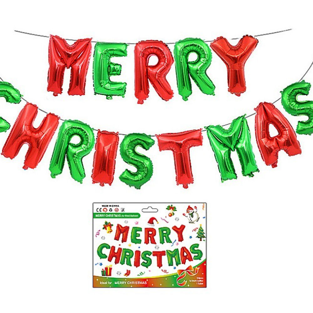Merry Christmas balloon 聖誕快樂