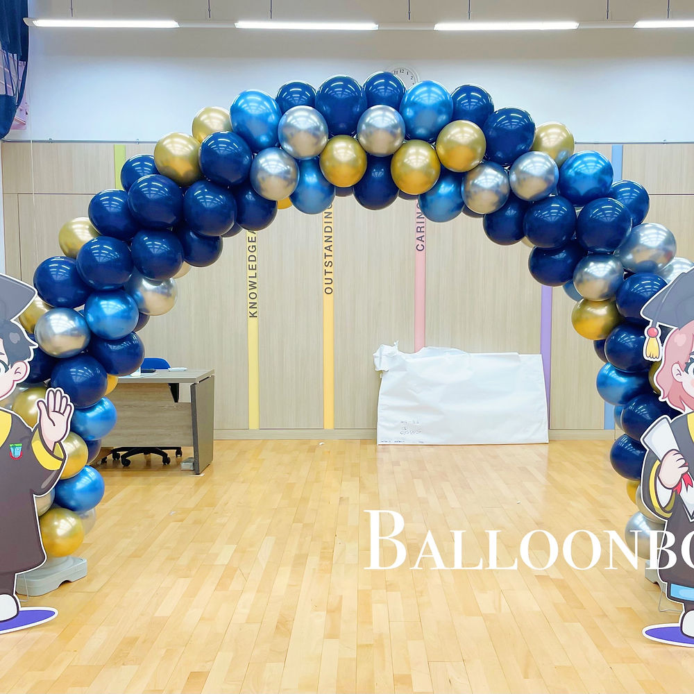 畢業氣球拱門套餐A