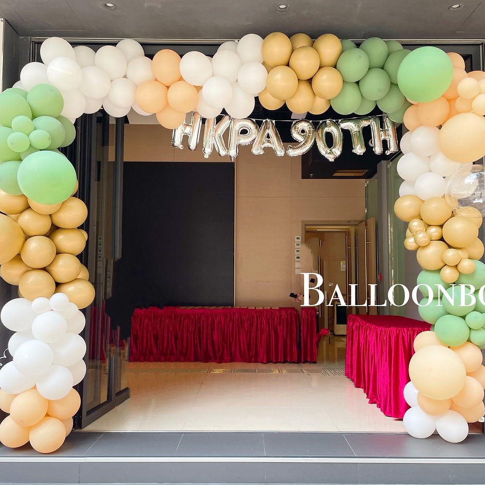 Balloon garland 氣球鏈佈置