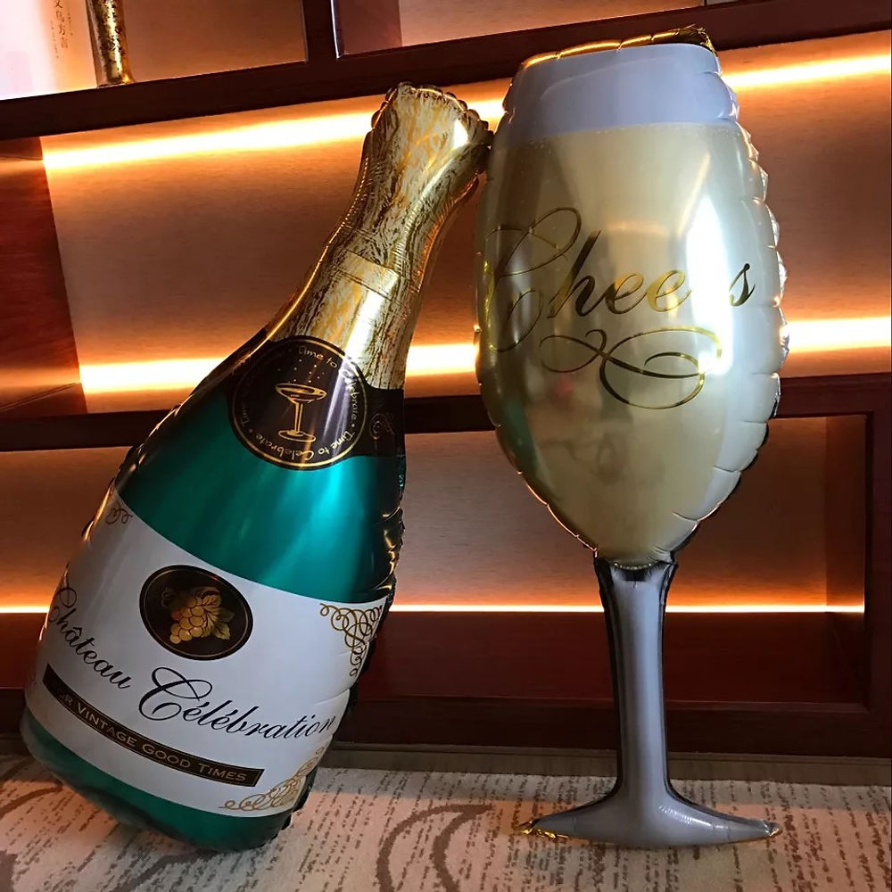 香檳酒杯氣球