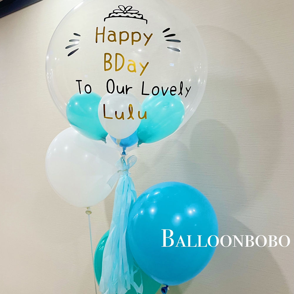 Tiffany blue生日水晶球set