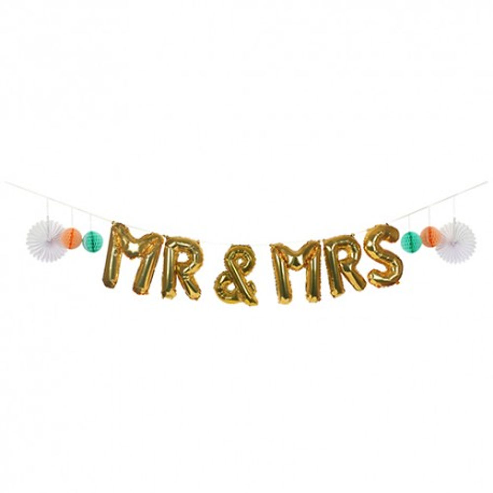 MR & MRS氣球