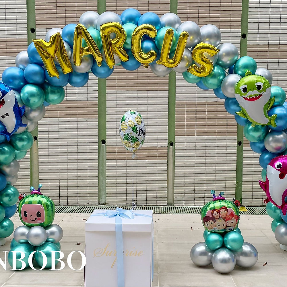 Baby shark 主題佈置