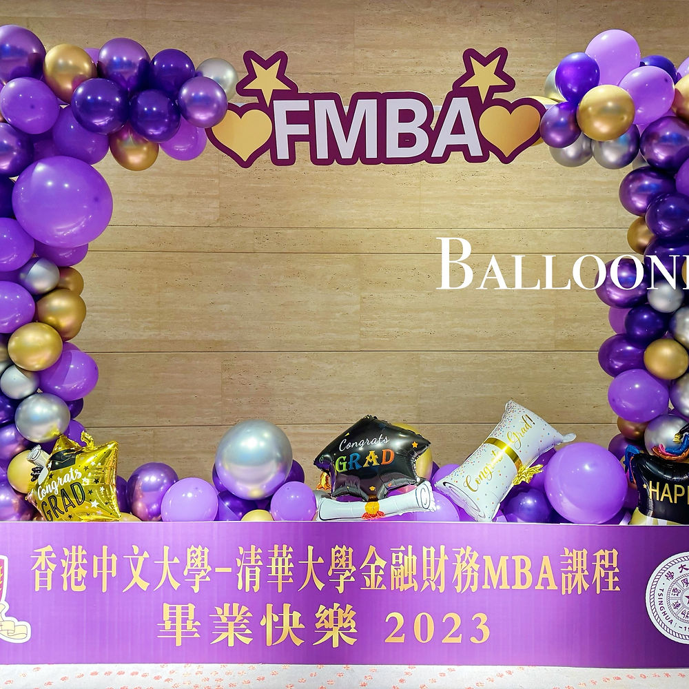 氣球相框配foamboard