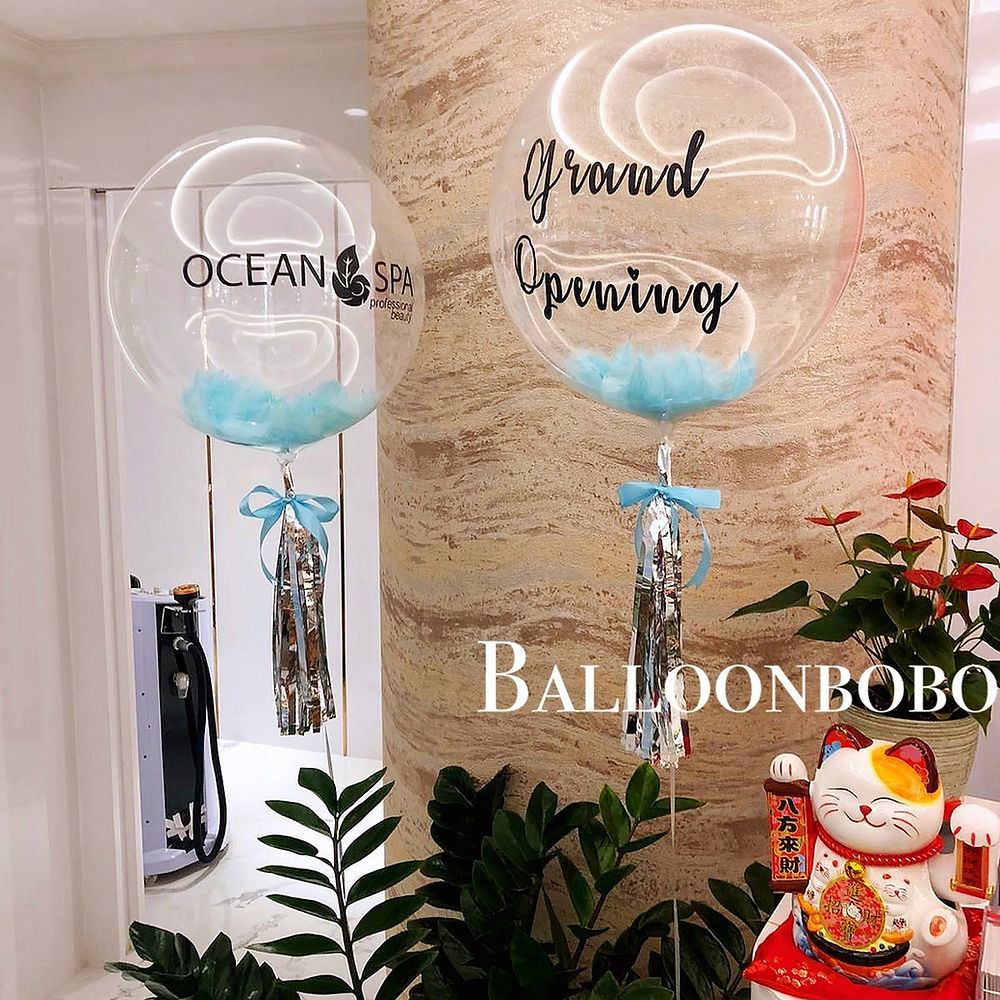 開張Grand opening水晶氣球
