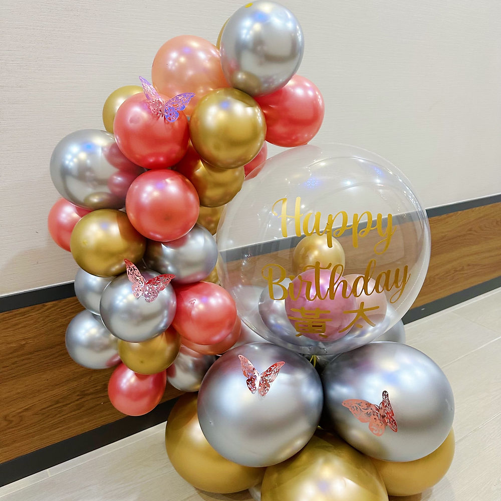 水晶抱抱氣球 balloon hug