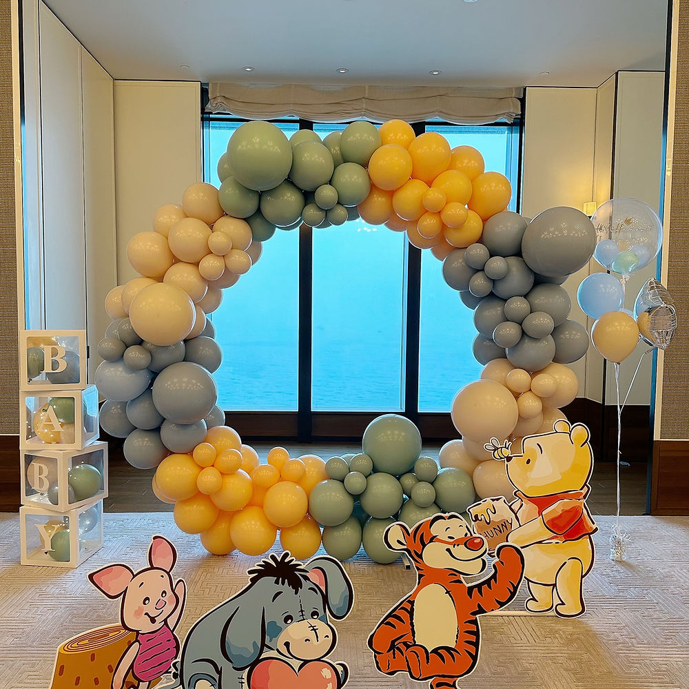 小熊維尼氣球佈置